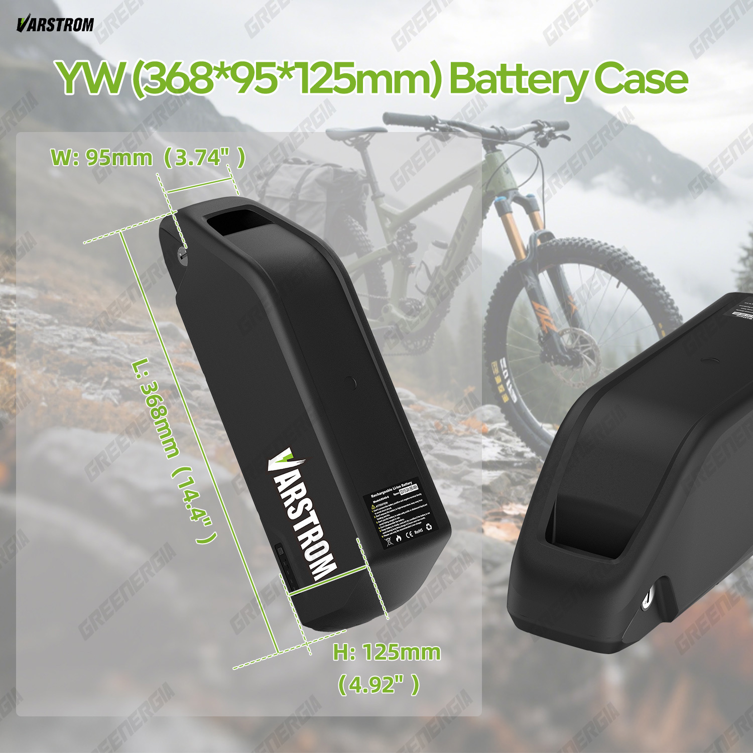 Hai-long Ebike Battery 20AH 13 - Ebike Battery 48V 20Ah Hailong recension och pris